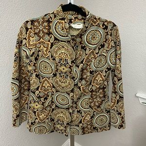 Size Medium Alice Stuart pasley blazer